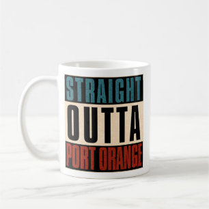 Straight Outta Port Oranje Florida, Verenigde Stat Koffiemok