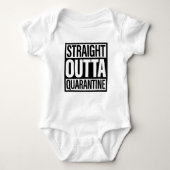 Straight Outta Quarantine Romper (Voorkant)
