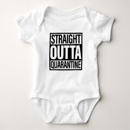 Straight Outta Quarantine Romper