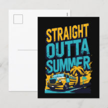 Straight Outta Summer - Retro Terug naar school