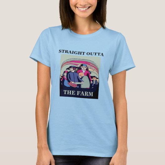 Straight Outta T-Shirt (Voorkant)