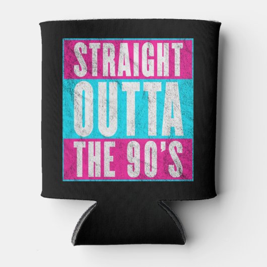 Straight Outta the 90's Blikjeskoeler (Voorkant)