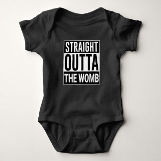 Straight Outta the Womb Romper