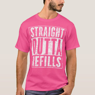 Straight Outta vult grappige apotheek citaat arts T-shirt