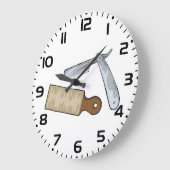  Straight Razor en Strop Barber Shop Grote Klok (Hoek)
