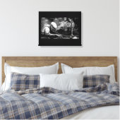 Straight Shooter Canvas Afdruk (Insitu (Slaapkamer))