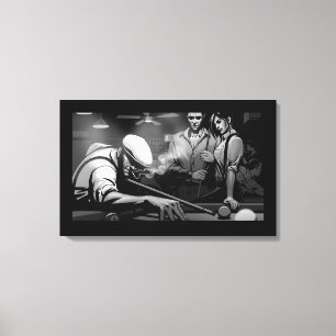 Straight Shooter Canvas Afdruk