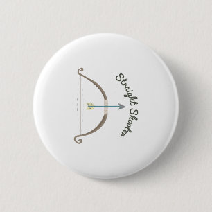 Straight Shooter Ronde Button 5,7 Cm