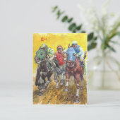 STRAIGHTAWAY! briefkaart (Staand voorkant)