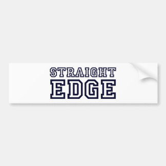 StraightEdge Bumpersticker