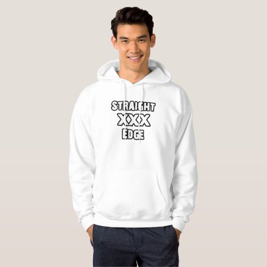 Straightedge Hoodie (Voorkant volledig)