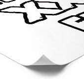 Straightedge Poster (Hoek)