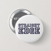 StraightEdge Ronde Button 5,7 Cm (Voorkant /achterkant)