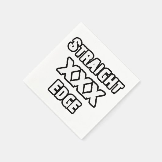 Straightedge Servetten (Hoek)