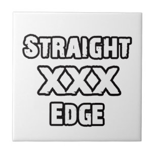 Straightedge Tegeltje
