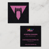 Straits Pride Vierkante Visitekaartje (Voorkant / Achterkant)