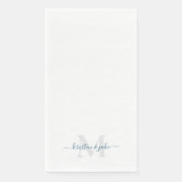 Strak en Eenvoudig Turquoise Monogram Swash
