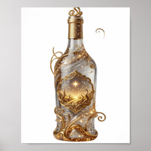 Strak Goud GOUDEN WENSEN Poster