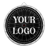 strak, Minimaal, Elegant & Aanpasbaar  Dartbord (Voorkant)