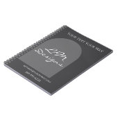 Strak Minimalistisch Notitieboek (Linkerzijde)