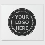 Strak, modern, gepolijst en aanpasbaar. cadeaupapier (Vlak)