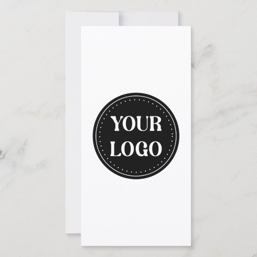 Strak, modern, gepolijst en aanpasbaar feestdagenkaart (Voorkant)