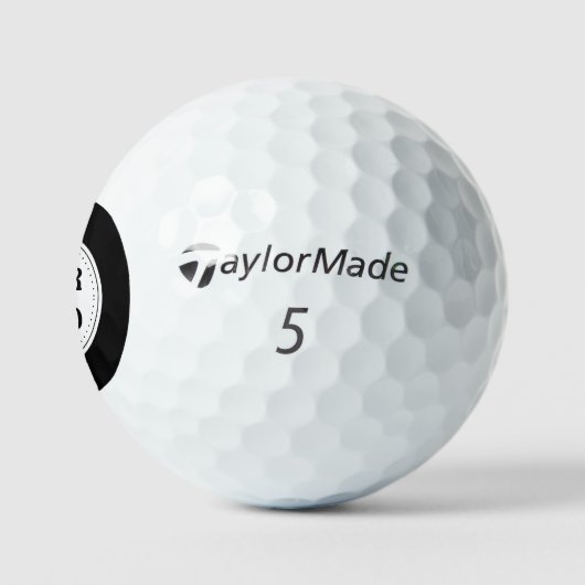Strak, modern, gepolijst en aanpasbaar. golfballen (Logo)