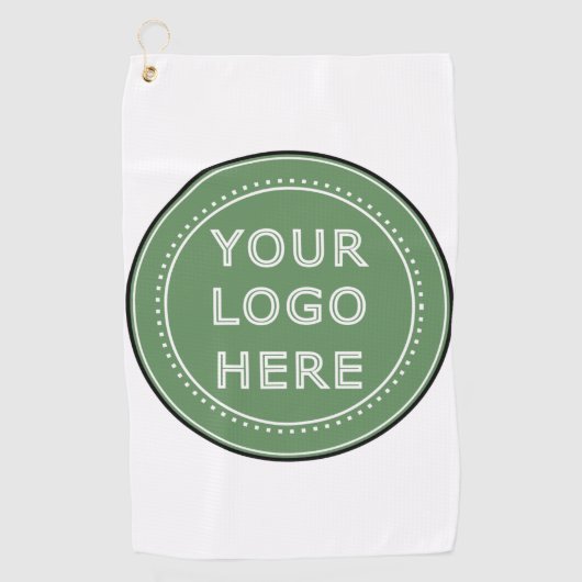 Strak, modern, gepolijst en aanpasbaar. golfhanddoek (Voorkant)