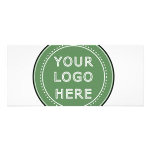 Strak, modern, gepolijst en aanpasbaar. reclamekaart