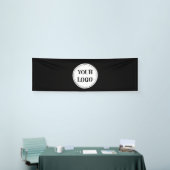 Strak, modern, gepolijst en aanpasbaar. spandoek (Beurs)