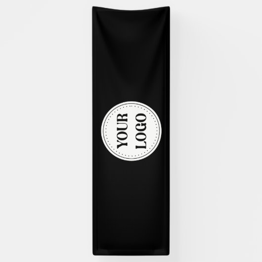 Strak, modern, gepolijst en aanpasbaar. spandoek (Verticaal)