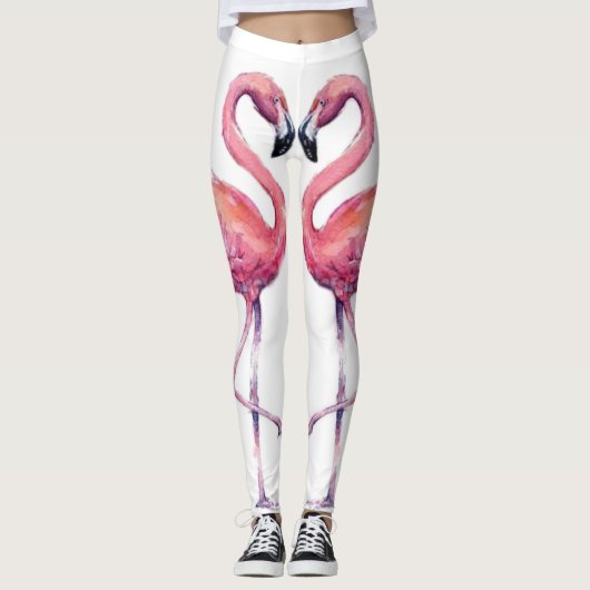 strakke leggings Flamingo (Voorkant)