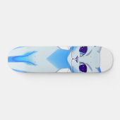 Strakke Siamese Kat Skateboard (Horizontaal)