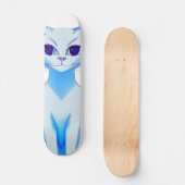 Strakke Siamese Kat Skateboard (Voorkant)