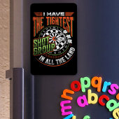 Strakste Shot Groep - Dart Fan Magneet