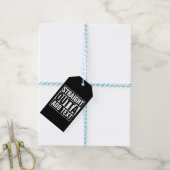 STRAKTE OUTTA - voeg hier jouw tekst/creëer eigen  Cadeaulabel (Met Touw)