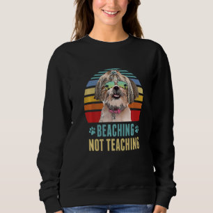 stralen niet leren shih tzu hond leraar zomer trui