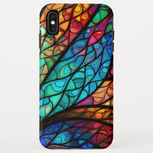 Stralend Glas in lood Abstract iPhone XS Max Hoesje