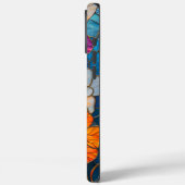 Stralend Glas in lood Bloemen Meesterwerk Case-Mate iPhone Case (Achterkant / Links)