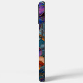 Stralend Glas in lood Bloemen Meesterwerk Case-Mate iPhone Case (Achterkant / Links)