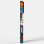 Stralend Glas in lood Bloemen Meesterwerk Case-Mate iPhone Case (Achterkant / Rechts)