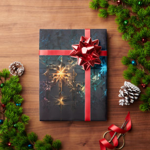 Stralend Laserlicht Show Cadeaupapier