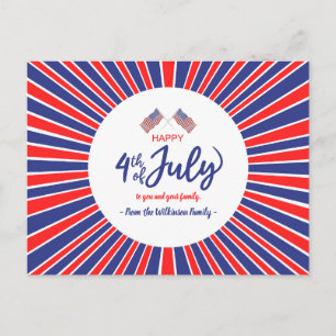 Stralend Patriottisch Jubileum Briefkaart