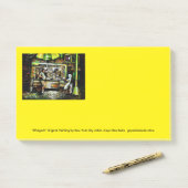 Stralend Post-it® Notes (Op bureau)