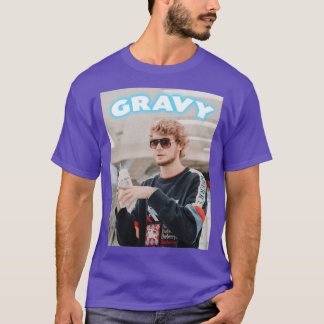stralend retro t-shirt