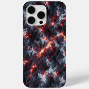 Stralende as Camo, vurige explosie iPhone 15 Pro Max Hoesje