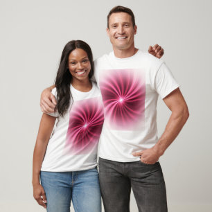 Stralende aura: gloeiende neonenergie t-shirt