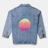 Stralende Bloei Denim Jacket (Achterkant)