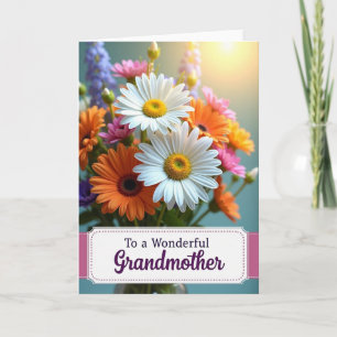Stralende Bloesems Moeders Kaart