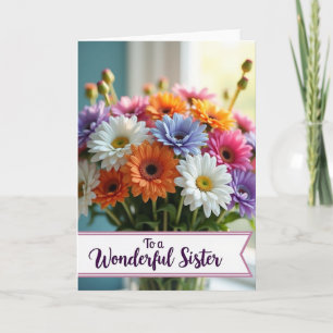 Stralende Bloesems Zus Kaart
